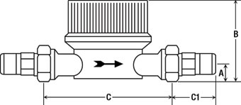 Single-Jet Dimensional Drawing