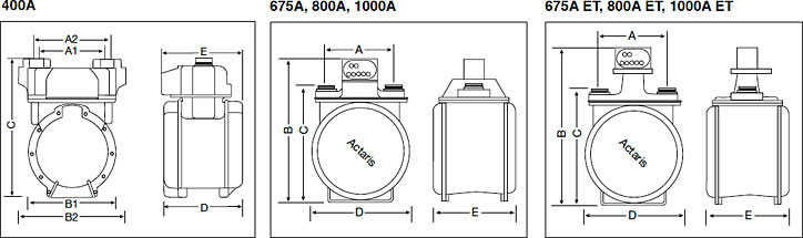 Dimensions Drawings