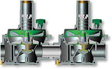 Fiorentini’s Governor Over-Pressure Device Spring Range Cutaway